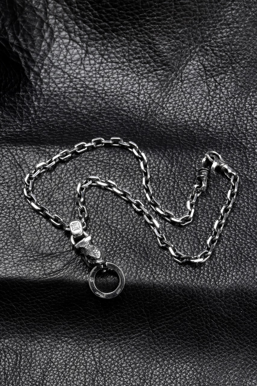 Loud Style Design - GET IN THE RING - VIPER - "LGN-103" SILVER NECKLACE - Image 5