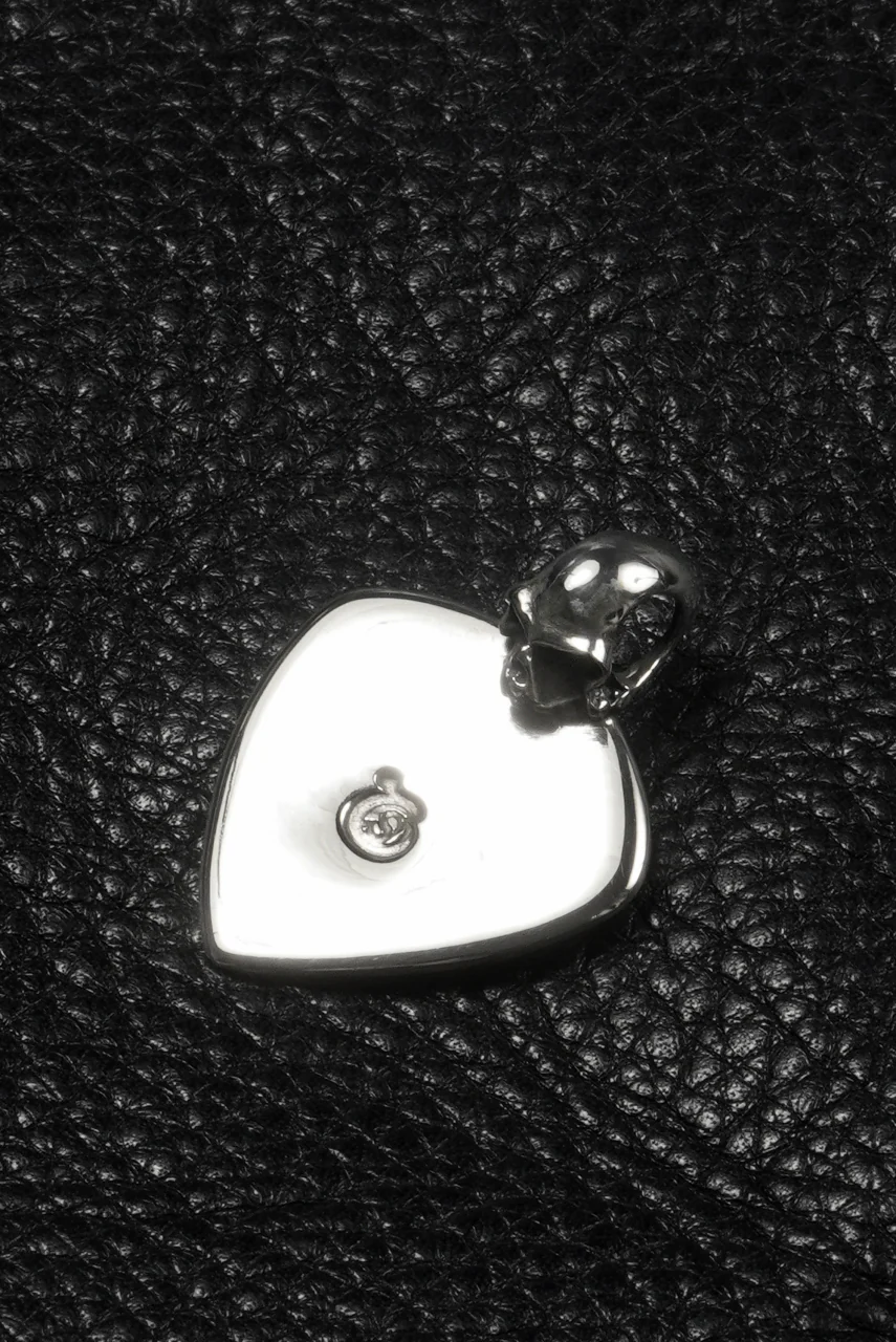 Loud Style Design - RAIN DOG - SKULL PIC - "LSH-001" SILVER PENDANT - Image 2