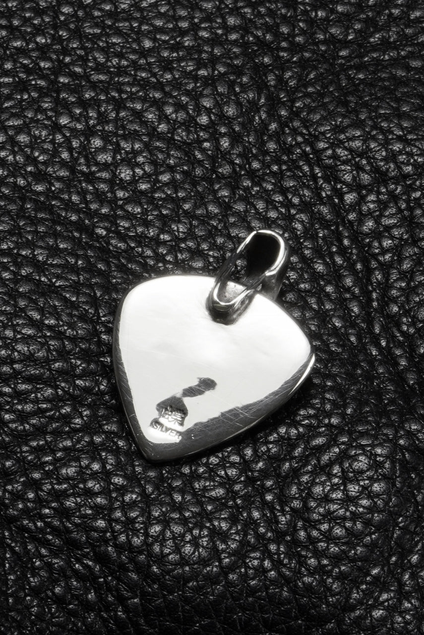 Loud Style Design - RAIN DOG - SKULL PIC - "LSH-001" SILVER PENDANT - Image 3