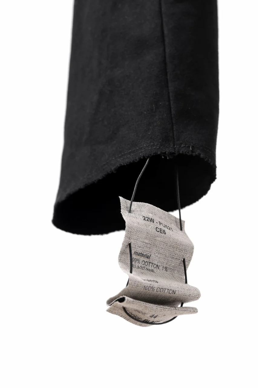 m.a+ 2 vertical pocket elastic waist sarrouel / PU521/CE6 (BLACK) - Image 13