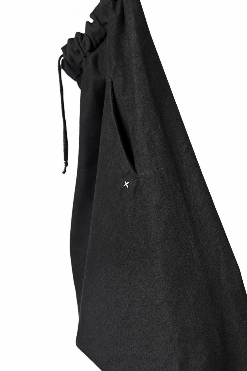 m.a+ 2 vertical pocket elastic waist sarrouel / PU521/CE6 (BLACK) - Image 14
