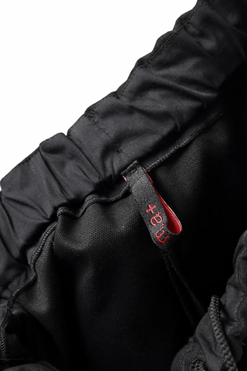 m.a+ 2 vertical pocket elastic waist sarrouel / PU521/CE6 (BLACK) - Image 17