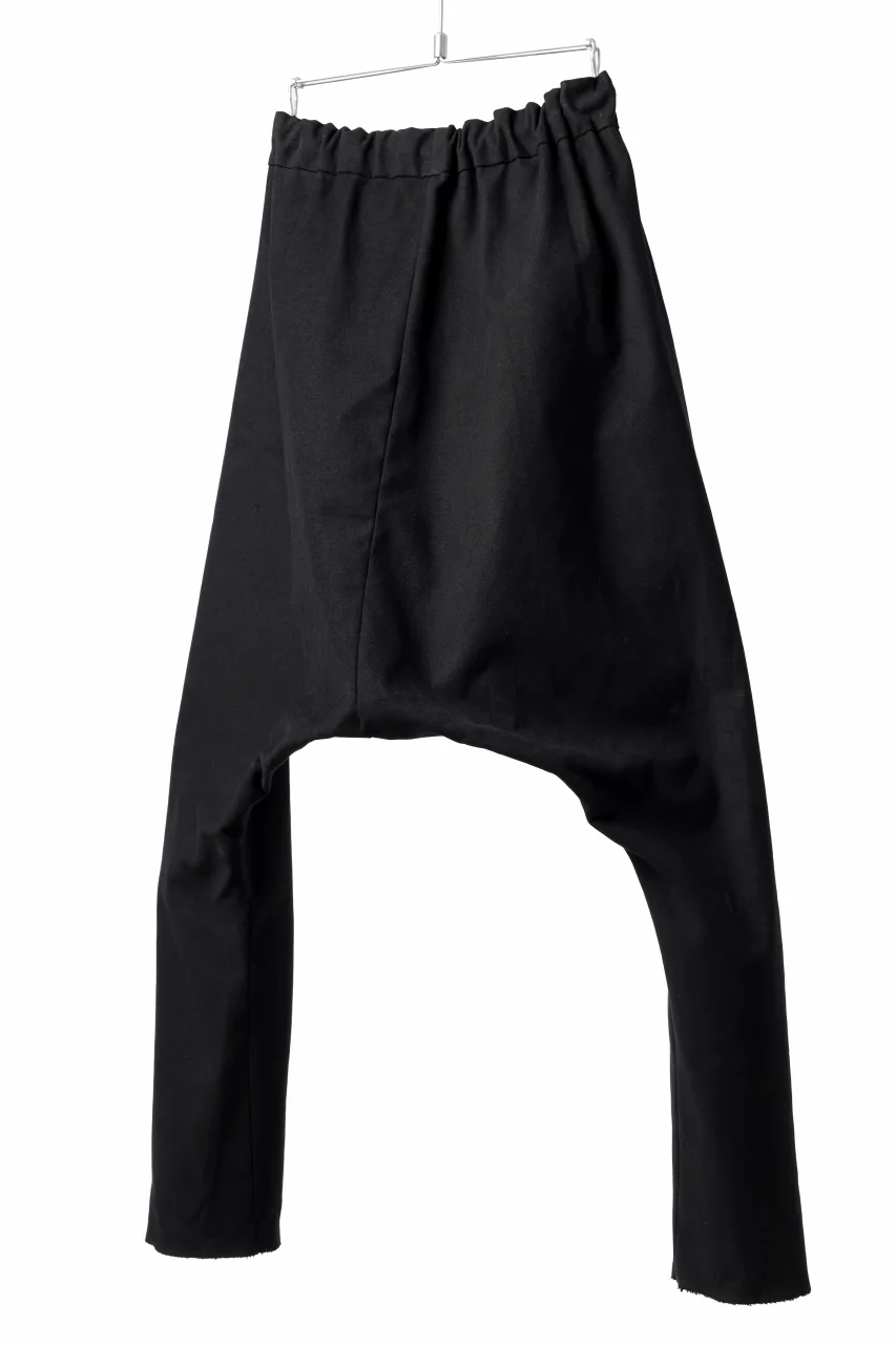 m.a+ 2 vertical pocket elastic waist sarrouel / PU521/CE6 (BLACK) - Image 3