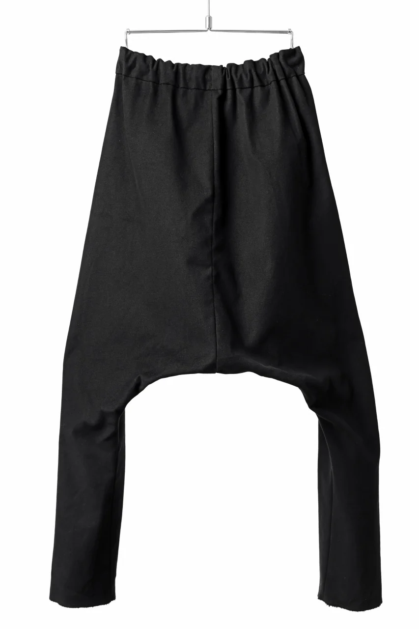 m.a+ 2 vertical pocket elastic waist sarrouel / PU521/CE6 (BLACK) - Image 4