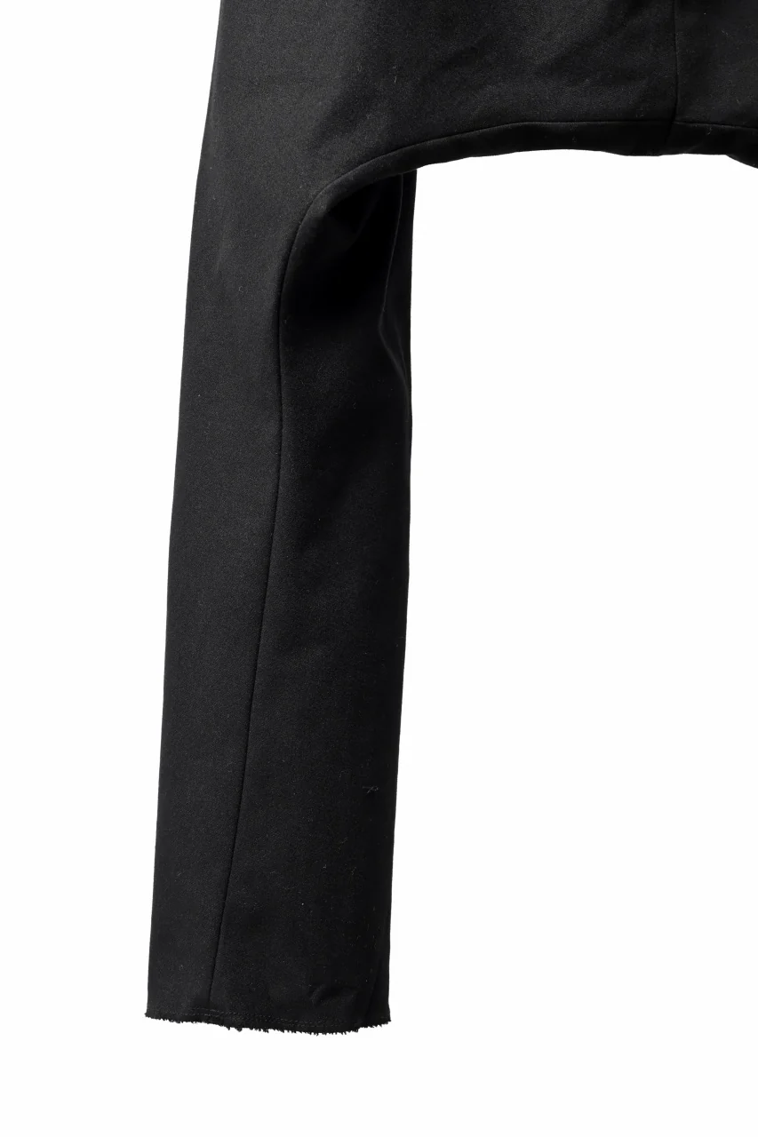 m.a+ 2 vertical pocket elastic waist sarrouel / PU521/CE6 (BLACK) - Image 8