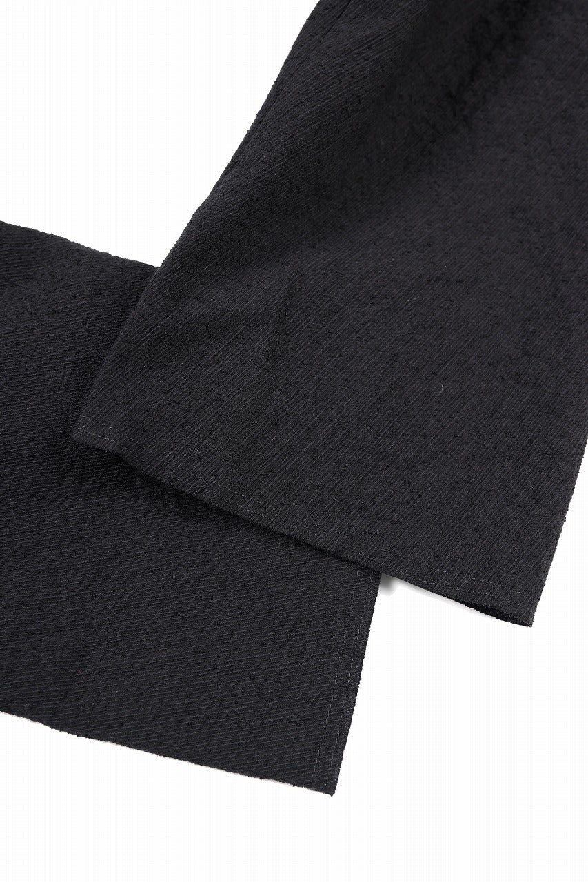 m.a+ 2 vertical pocket elastic waist sarrouel / PU521 CVPS (BLACK) - Image 11