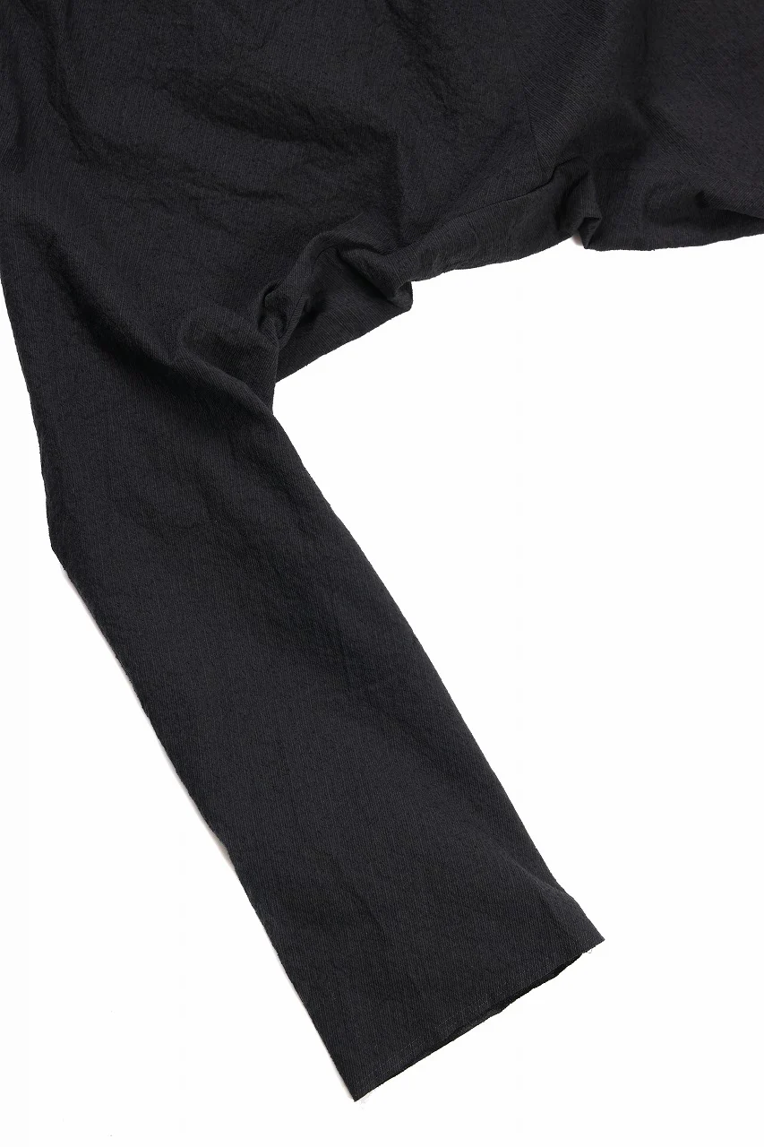 m.a+ 2 vertical pocket elastic waist sarrouel / PU521 CVPS (BLACK) - Image 9