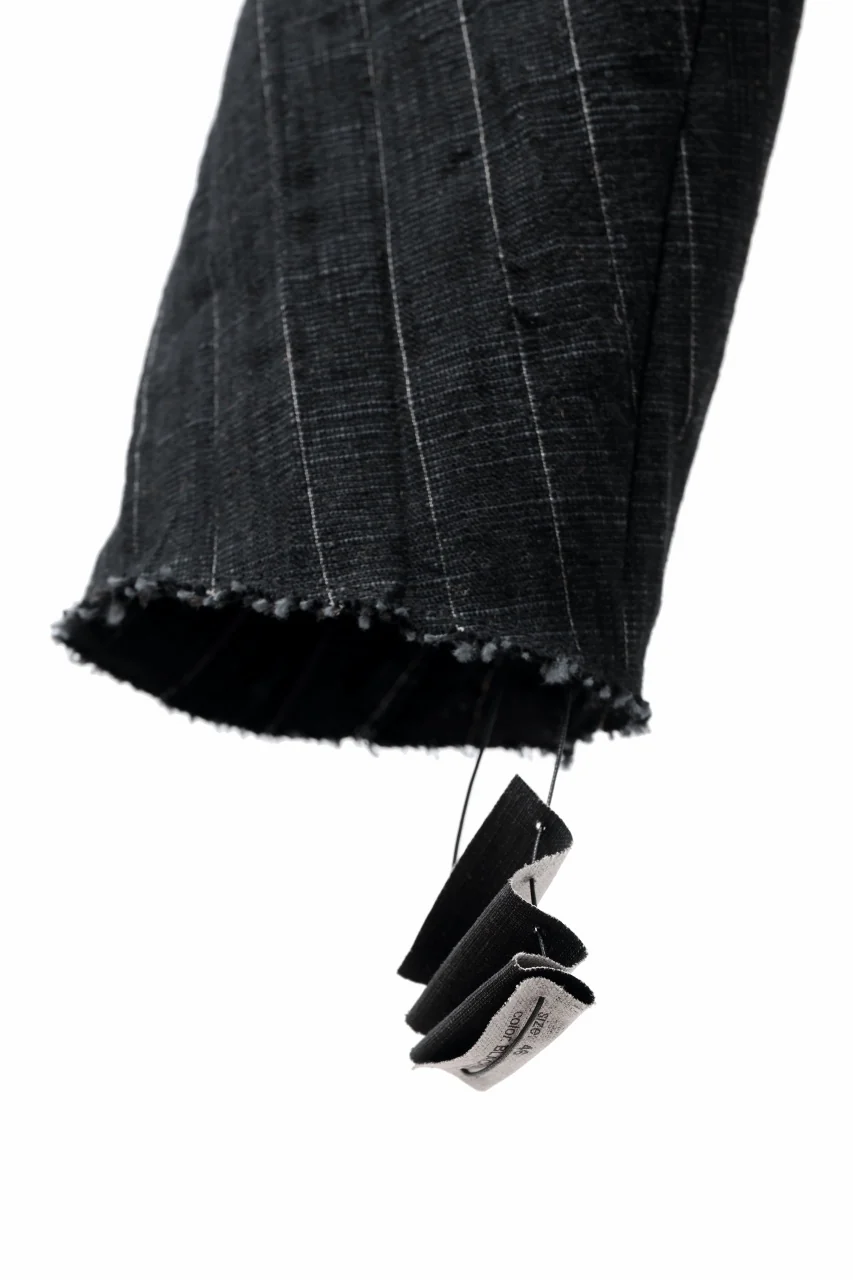 m.a+ 2 vertical pocket elastic waist sarrouel / PU521/CWST (BLACK/WHITE) - Image 13