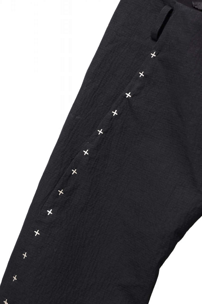m.a+ 3 pocket silver cross studds tight pants / P1CM/S/CM4 (BLACK) - Image 10
