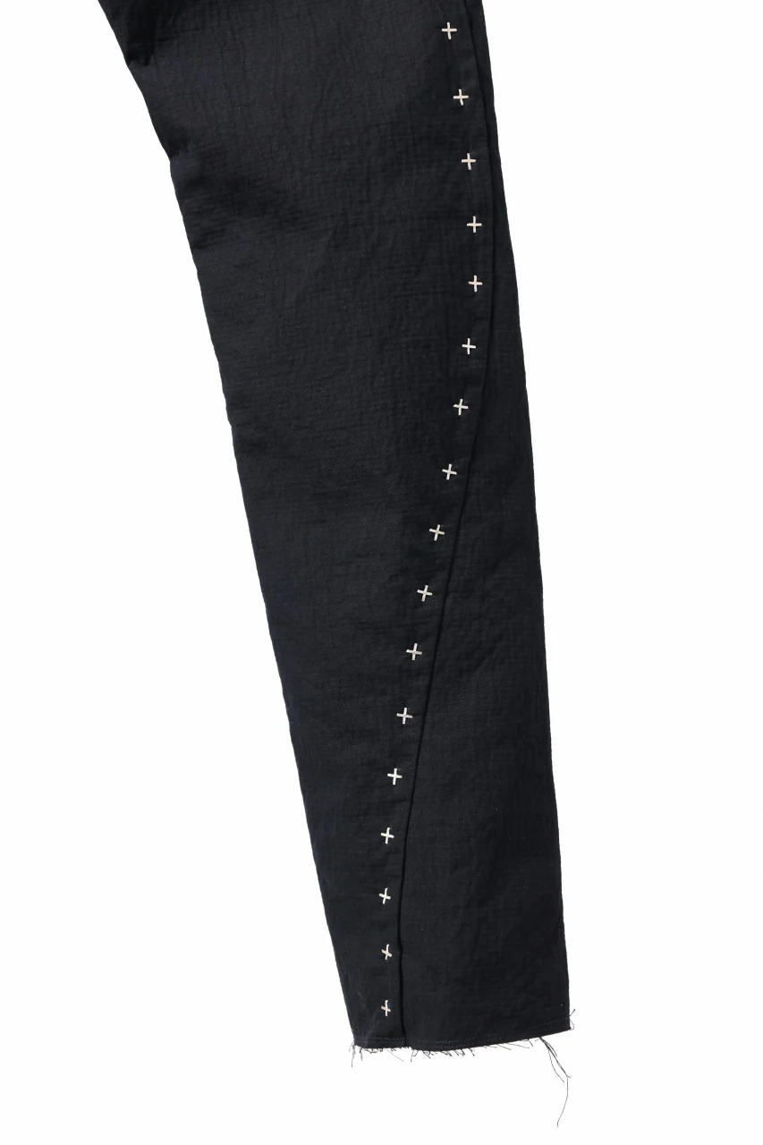 m.a+ 3 pocket silver cross studds tight pants / P1CM/S/CM4 (BLACK) - Image 16