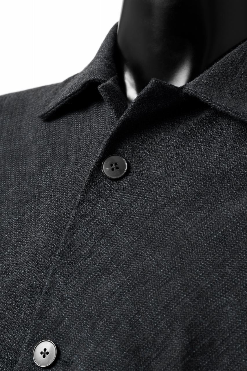 m.a+ 4 pocket medium fit coat / C254/M/CWP2 (DARK GREEN) - Image 12