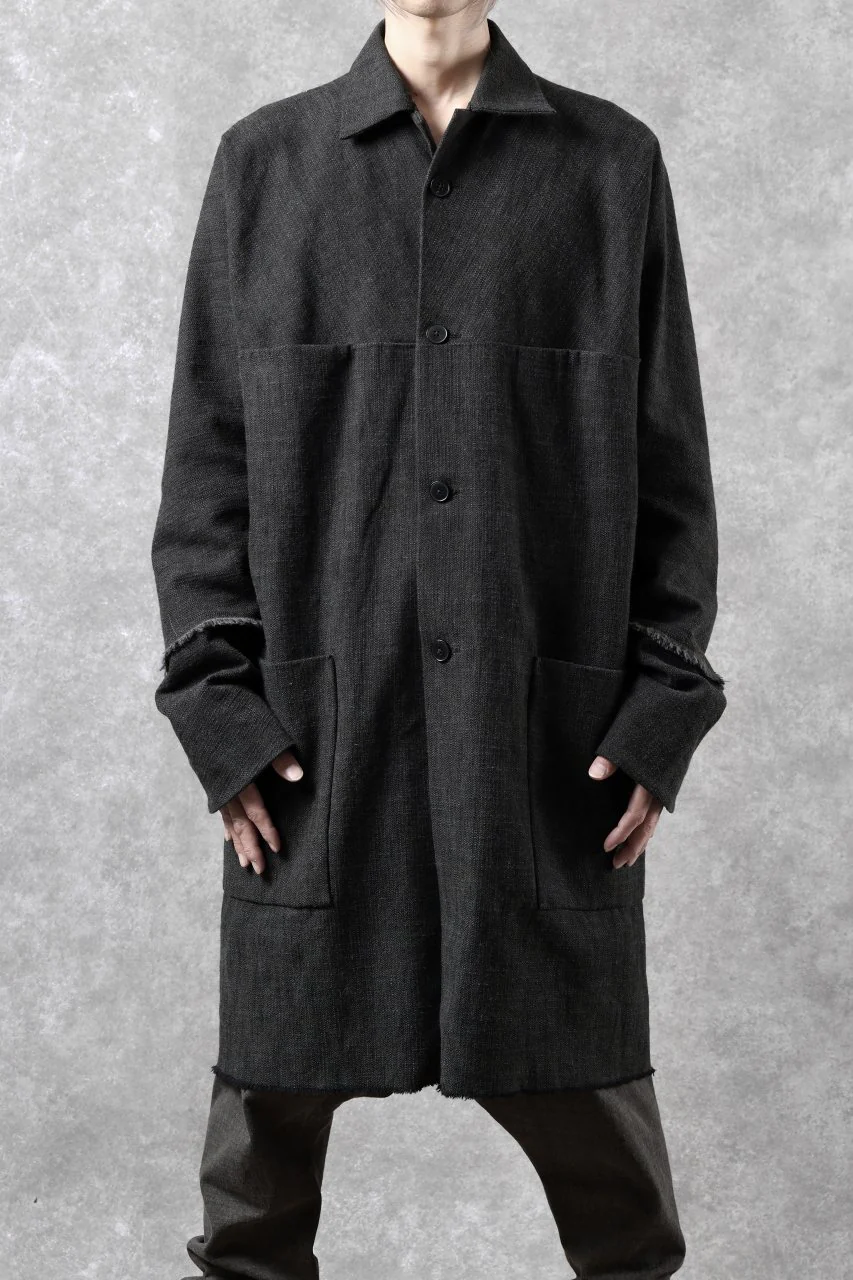 m.a+ 4 pocket medium fit coat / C254/M/CWP2 (DARK GREEN) - Image 21
