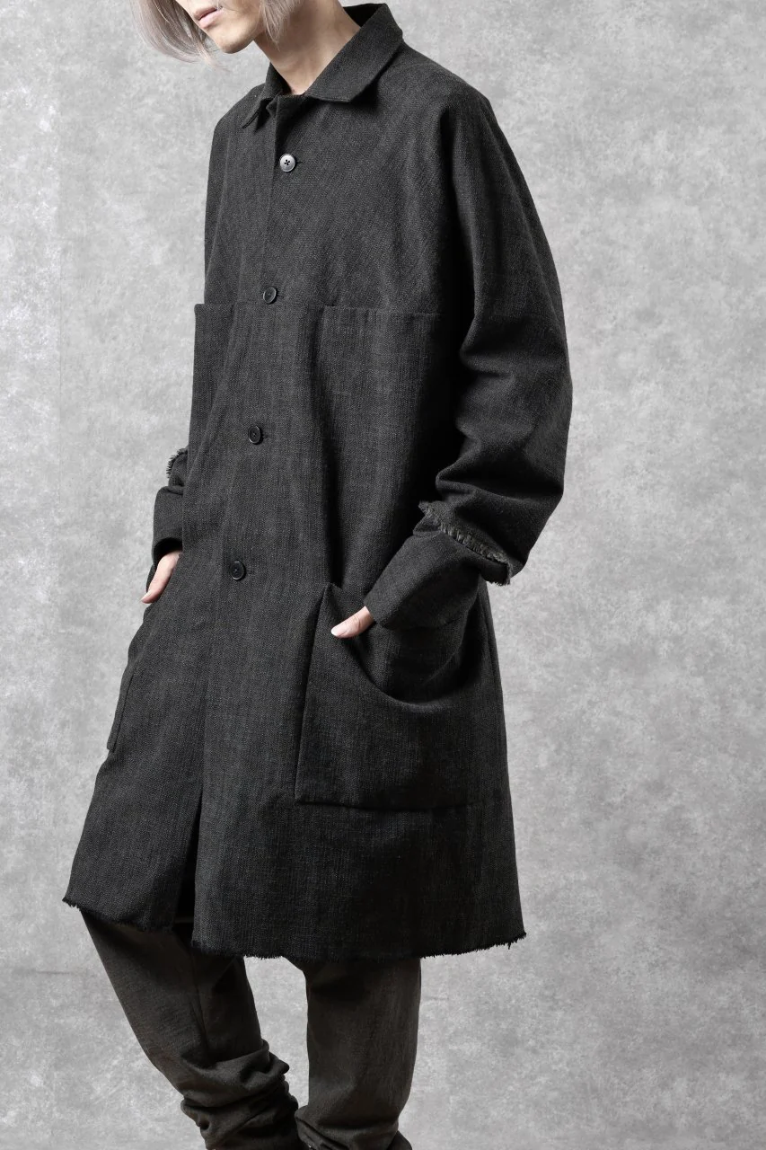 m.a+ 4 pocket medium fit coat / C254/M/CWP2 (DARK GREEN) - Image 24