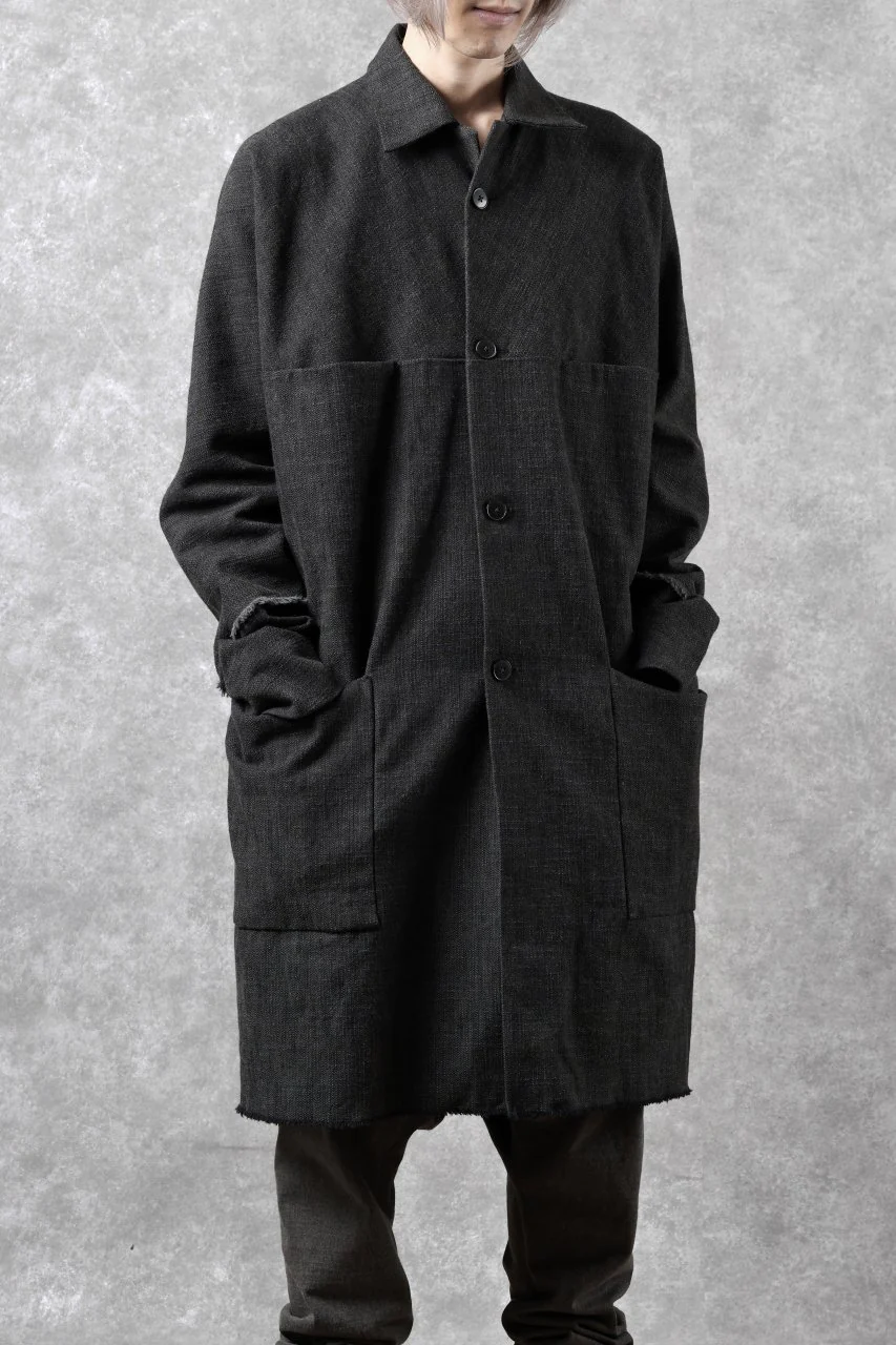 m.a+ 4 pocket medium fit coat / C254/M/CWP2 (DARK GREEN) - Image 28