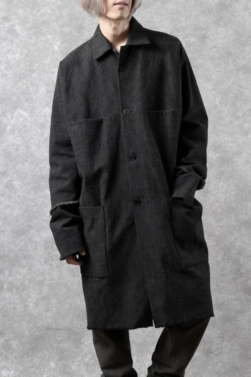 m.a+ 4 pocket medium fit coat / C254/M/CWP2 (DARK GREEN) - Image 29