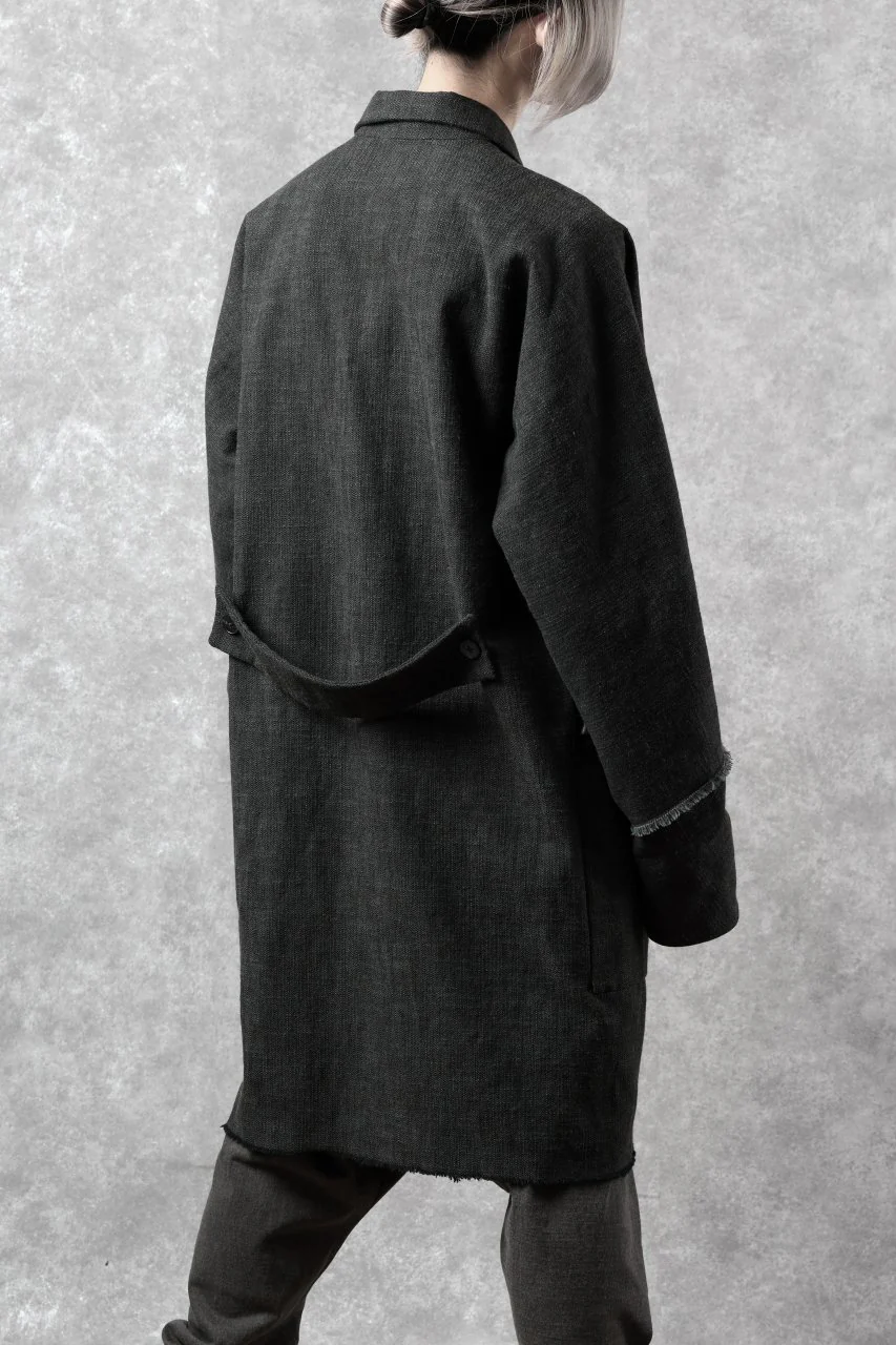 m.a+ 4 pocket medium fit coat / C254/M/CWP2 (DARK GREEN) - Image 32