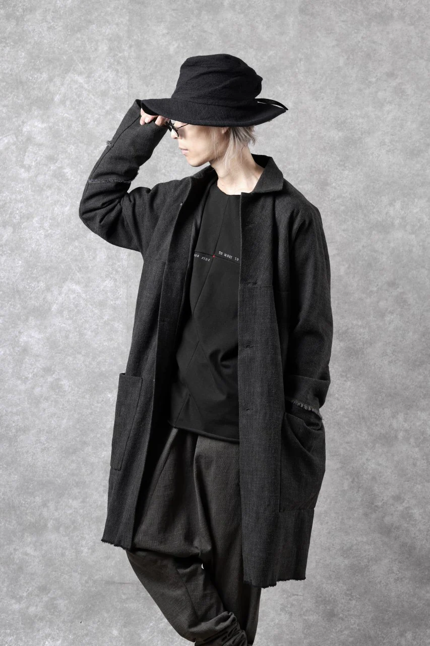 m.a+ 4 pocket medium fit coat / C254/M/CWP2 (DARK GREEN) - Image 34