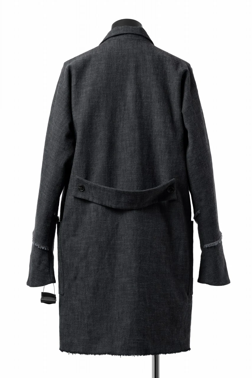 m.a+ 4 pocket medium fit coat / C254/M/CWP2 (DARK GREEN) - Image 4