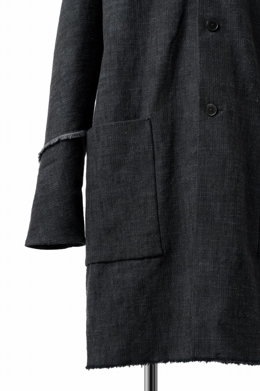 m.a+ 4 pocket medium fit coat / C254/M/CWP2 (DARK GREEN) - Image 8