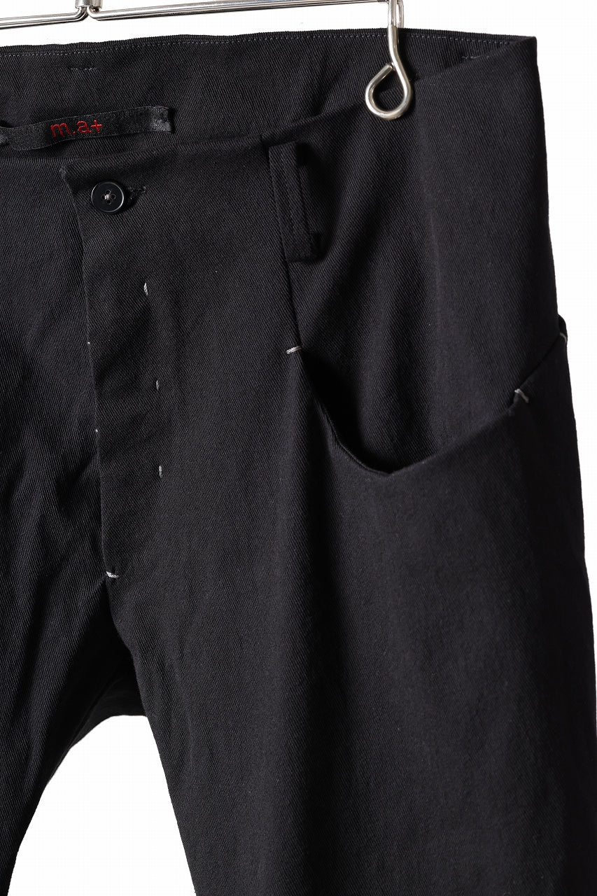 m.a+ 5 pocket medium fit pants / P282/CCE (BLACK) - Image 11