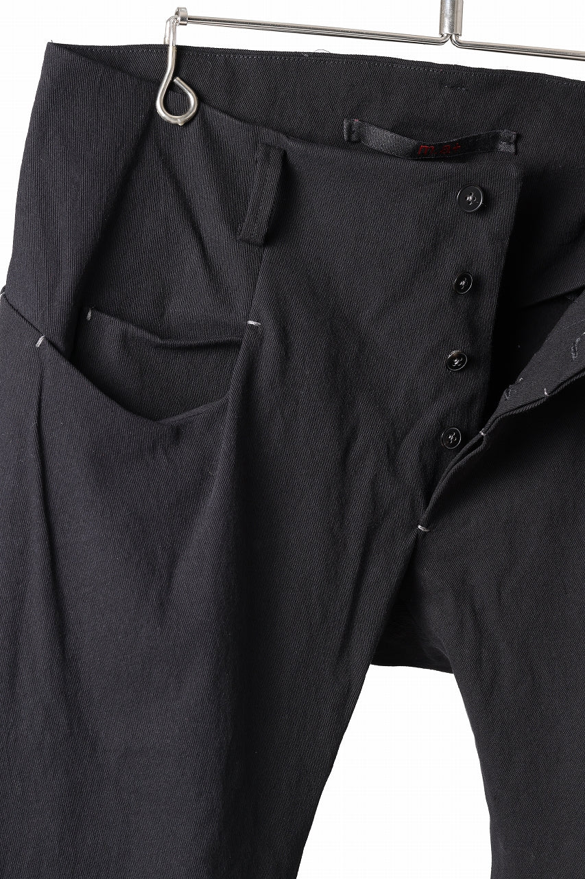 m.a+ 5 pocket medium fit pants / P282/CCE (BLACK) - Image 12