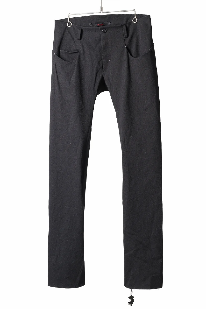m.a+ 5 pocket medium fit pants / P282/CCE (BLACK) - Image 2