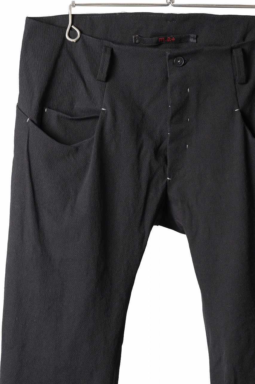 m.a+ 5 pocket medium fit pants / P282/CCE (BLACK) - Image 4