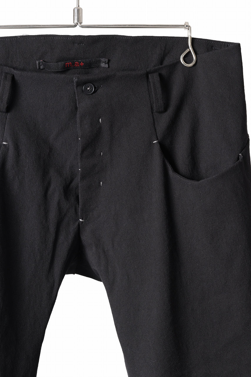 m.a+ 5 pocket medium fit pants / P282/CCE (BLACK) - Image 5