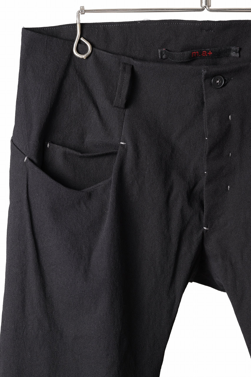 m.a+ 5 pocket medium fit pants / P282/CCE (BLACK) - Image 6