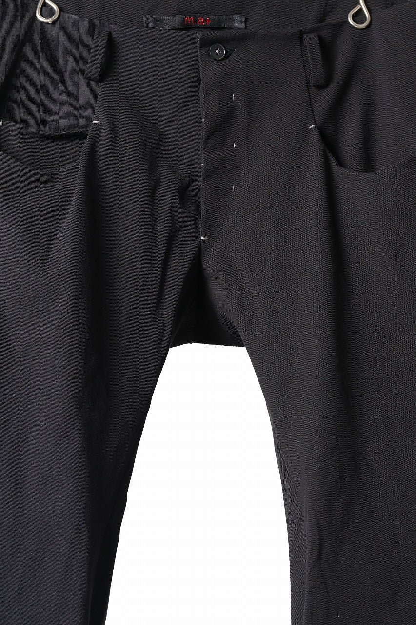 m.a+ 5 pocket medium fit pants / P282/CCE (BLACK) - Image 7