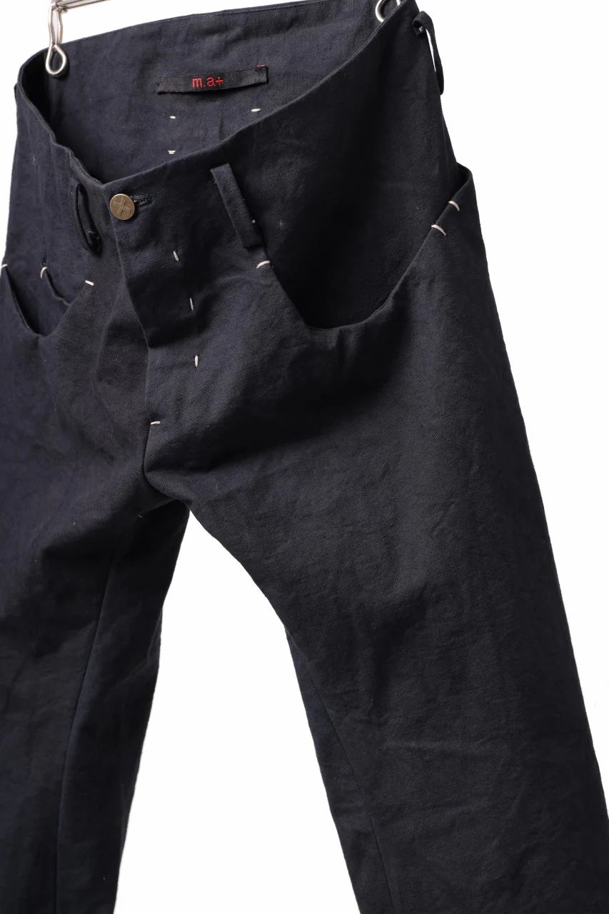 m.a+ 5 pocket medium fit pants / P282/CP5 (BLACK) - Image 11