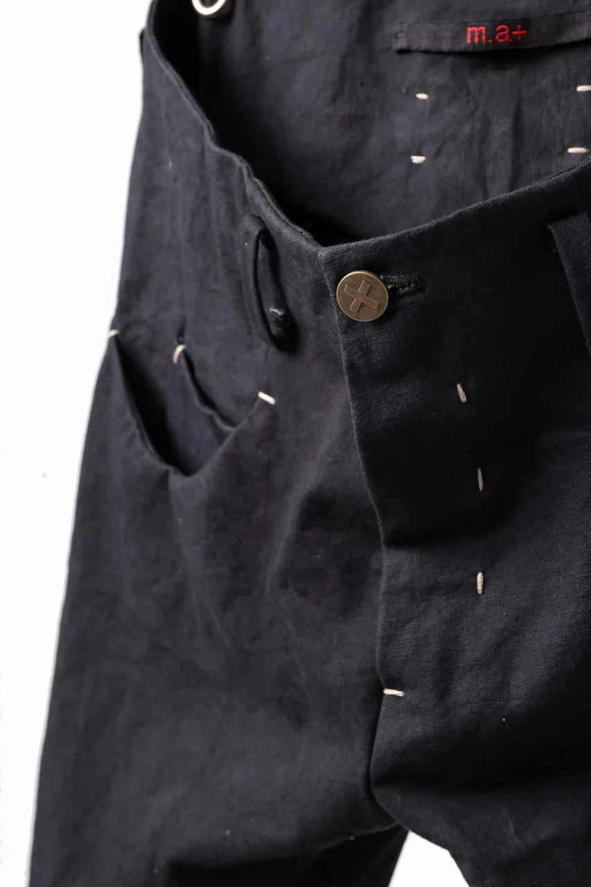 m.a+ 5 pocket medium fit pants / P282/CP5 (BLACK) - Image 12