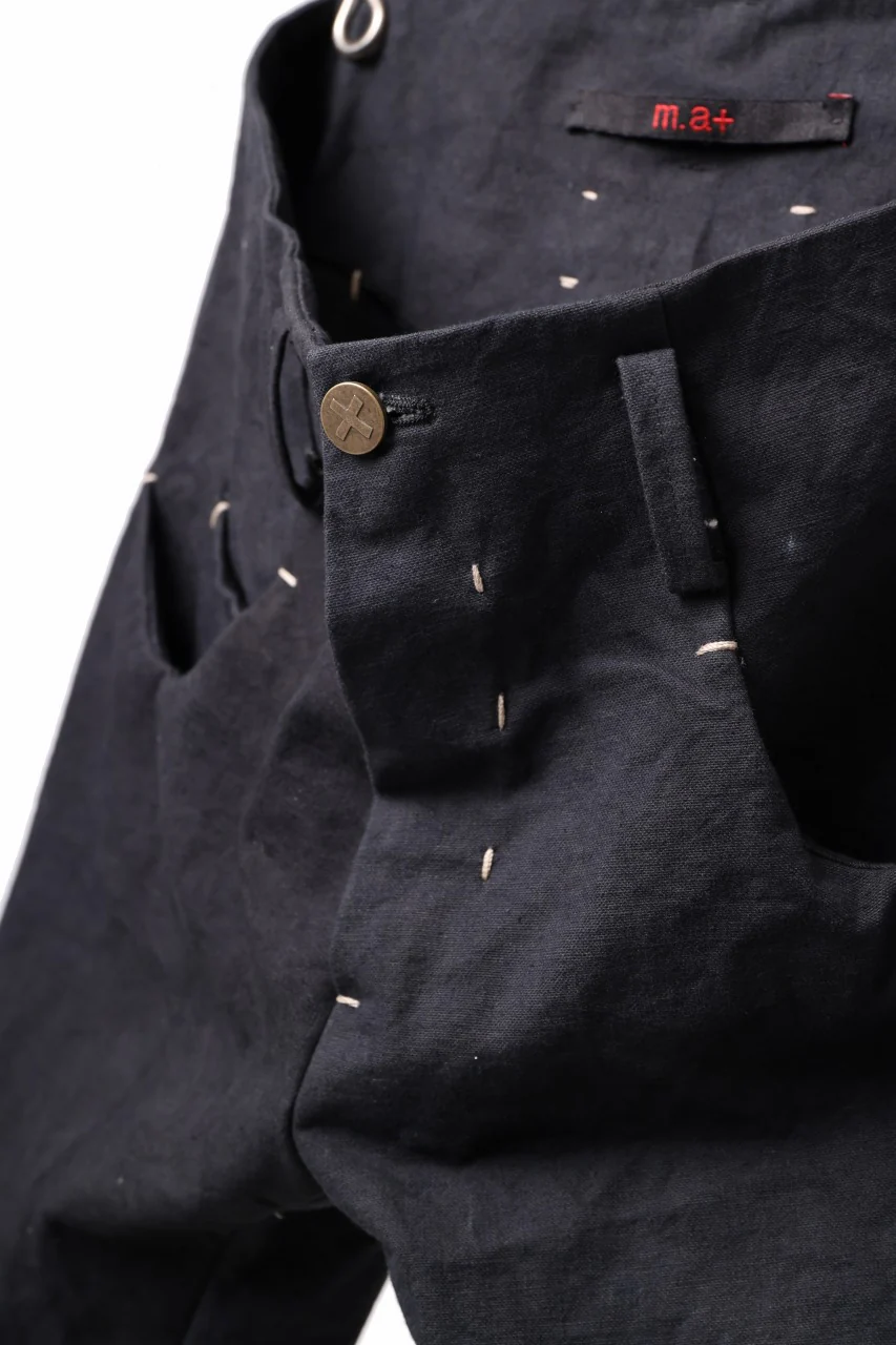 m.a+ 5 pocket medium fit pants / P282/CP5 (BLACK) - Image 13