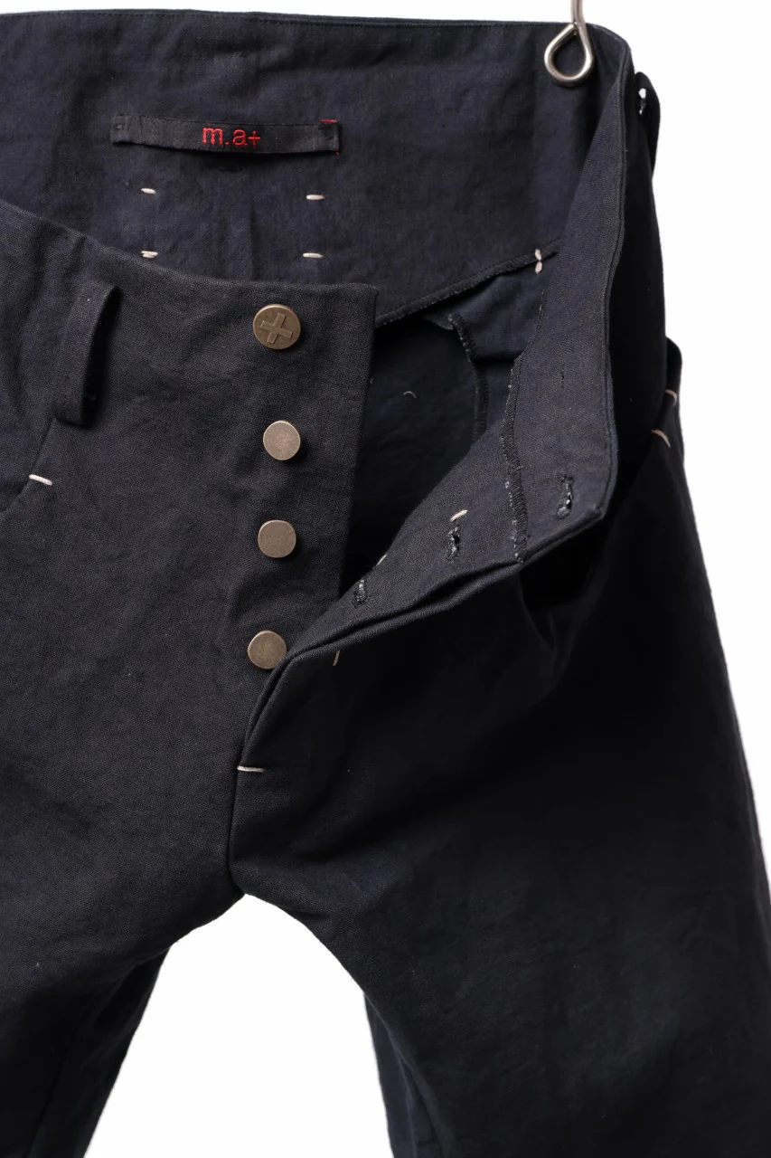 m.a+ 5 pocket medium fit pants / P282/CP5 (BLACK) - Image 14