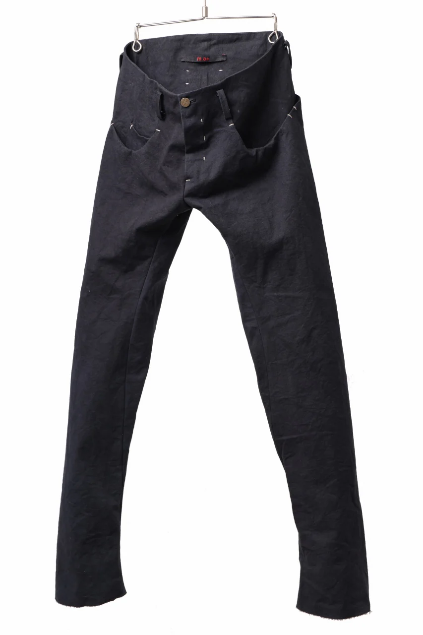 m.a+ 5 pocket medium fit pants / P282/CP5 (BLACK) - Image 2