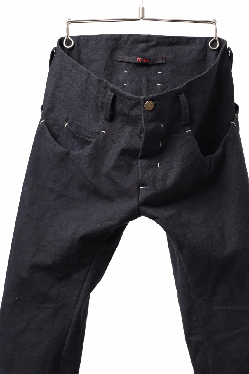 m.a+ 5 pocket medium fit pants / P282/CP5 (BLACK) - Image 4