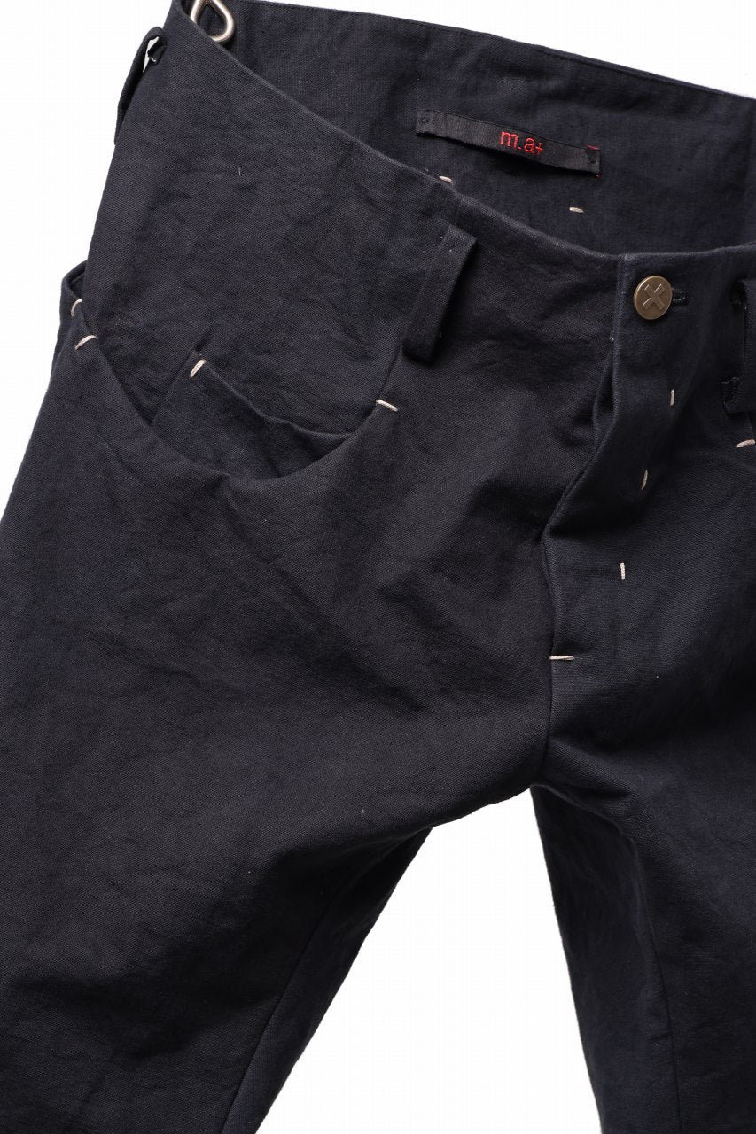 m.a+ 5 pocket medium fit pants / P282/CP5 (BLACK) - Image 7