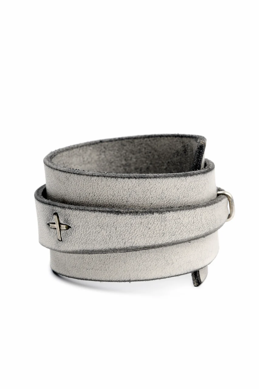 m.a+ croissant wrist band #2 / A-F0K3/GR3,0 (CARBON) - Image 5
