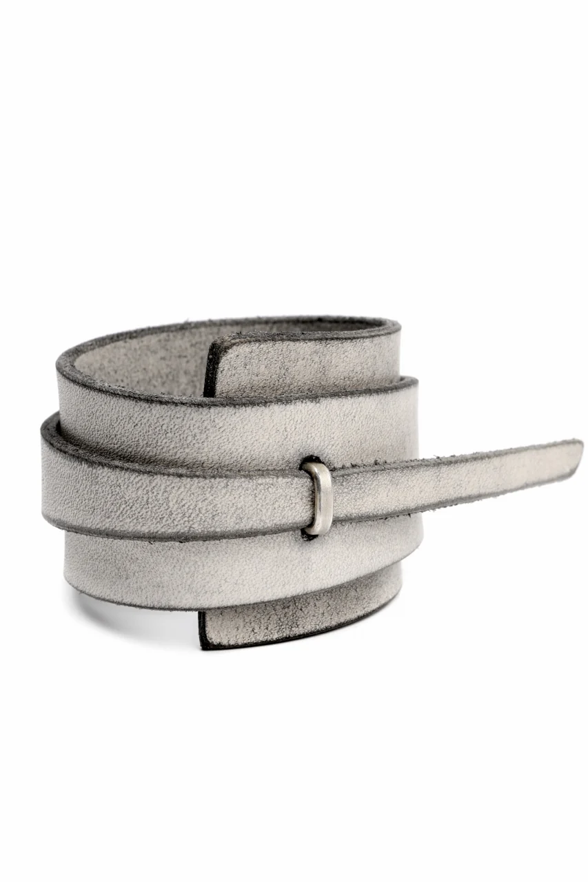 m.a+ croissant wrist band #2 / A-F0K3/GR3,0 (CARBON) - Image 6