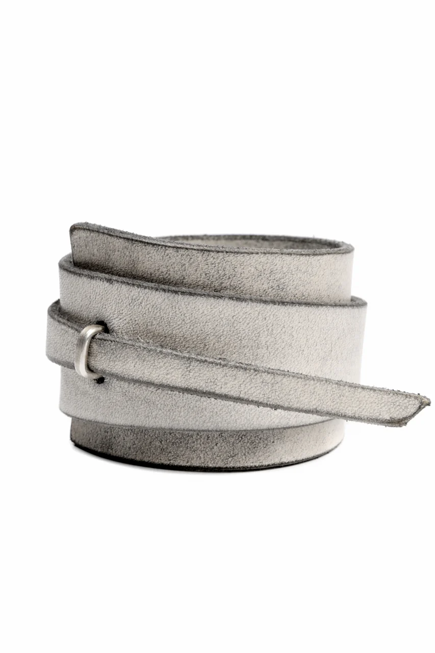 m.a+ croissant wrist band #2 / A-F0K3/GR3,0 (CARBON) - Image 7