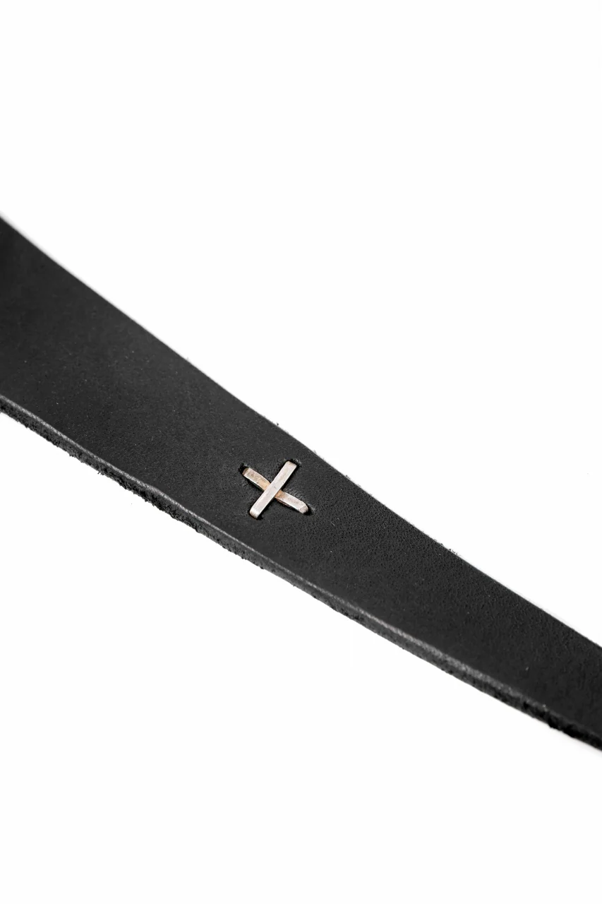 m.a+ croissant wrist band / A-F0K3/GR3,0 (BLACK) - Image 10