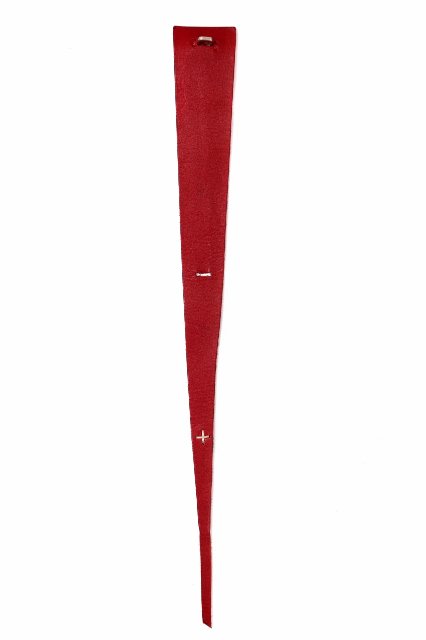 m.a+ croissant wrist band / A-F0K3/GR3,0 (CHILI RED) - Image 12