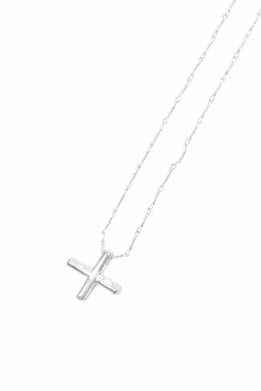 m.a+ cross pendant 60cm chain / AC60/C5/AG (SILVER) - Image 10