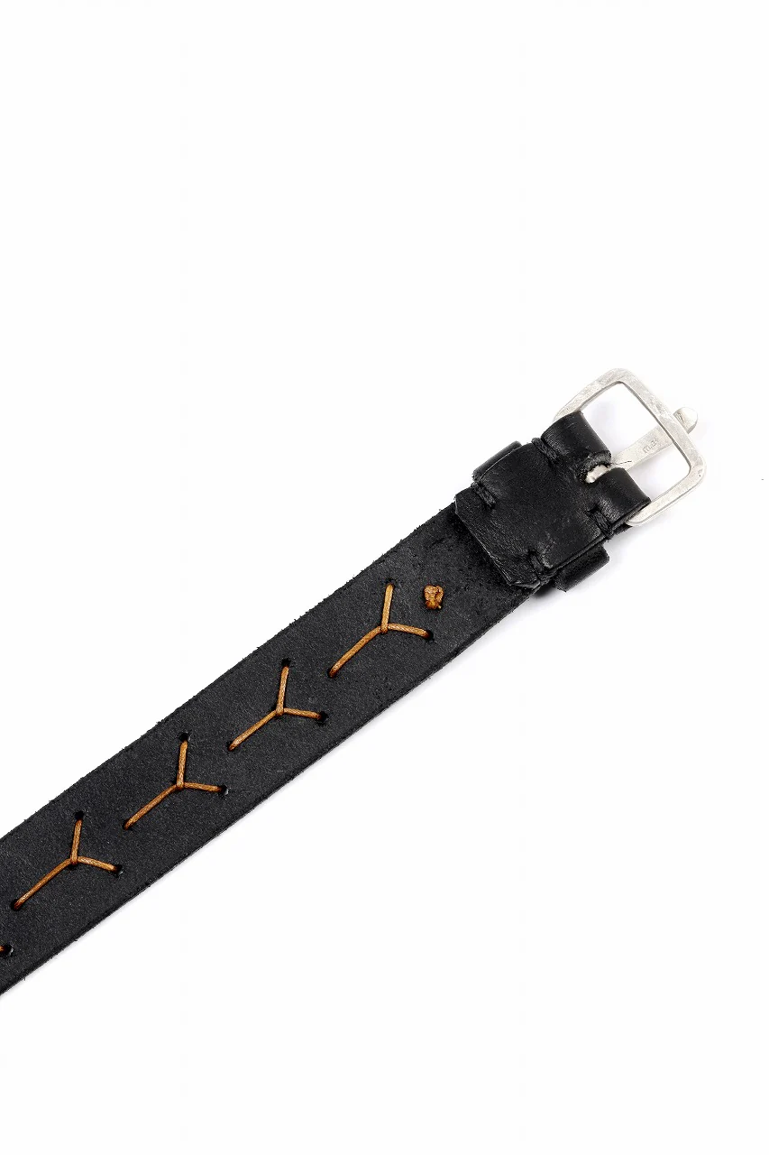 m.a+ cross stitched med wrist band / A-F8E1 GR 3,0 (BLACK) - Image 11