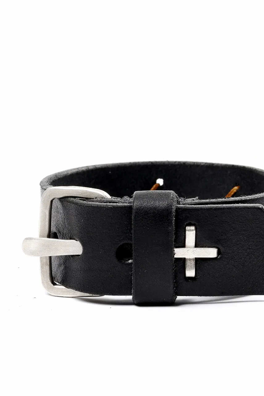 m.a+ cross stitched med wrist band / A-F8E1 GR 3,0 (BLACK) - Image 17