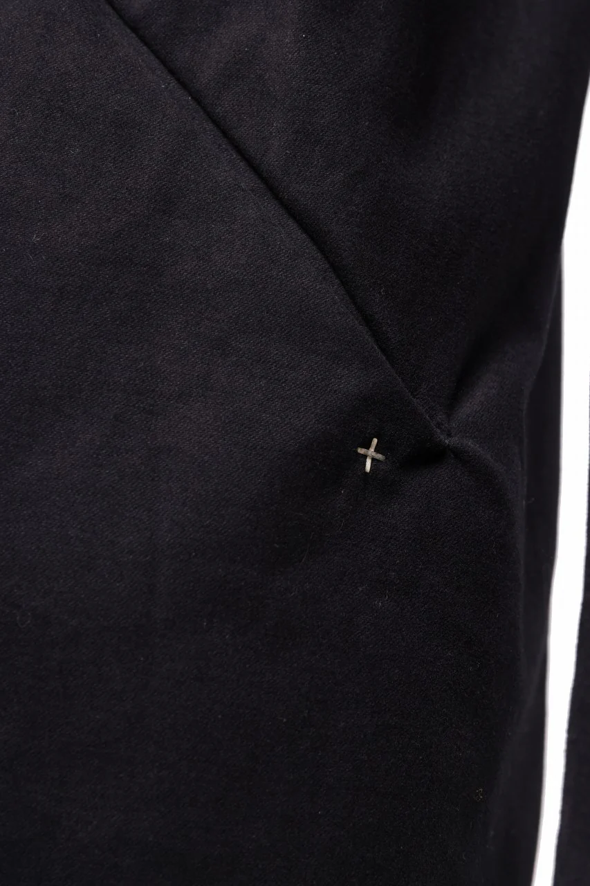 m.a+ diagonal pocket medium fit coat / C256/CE6 (BLACK) - Image 10
