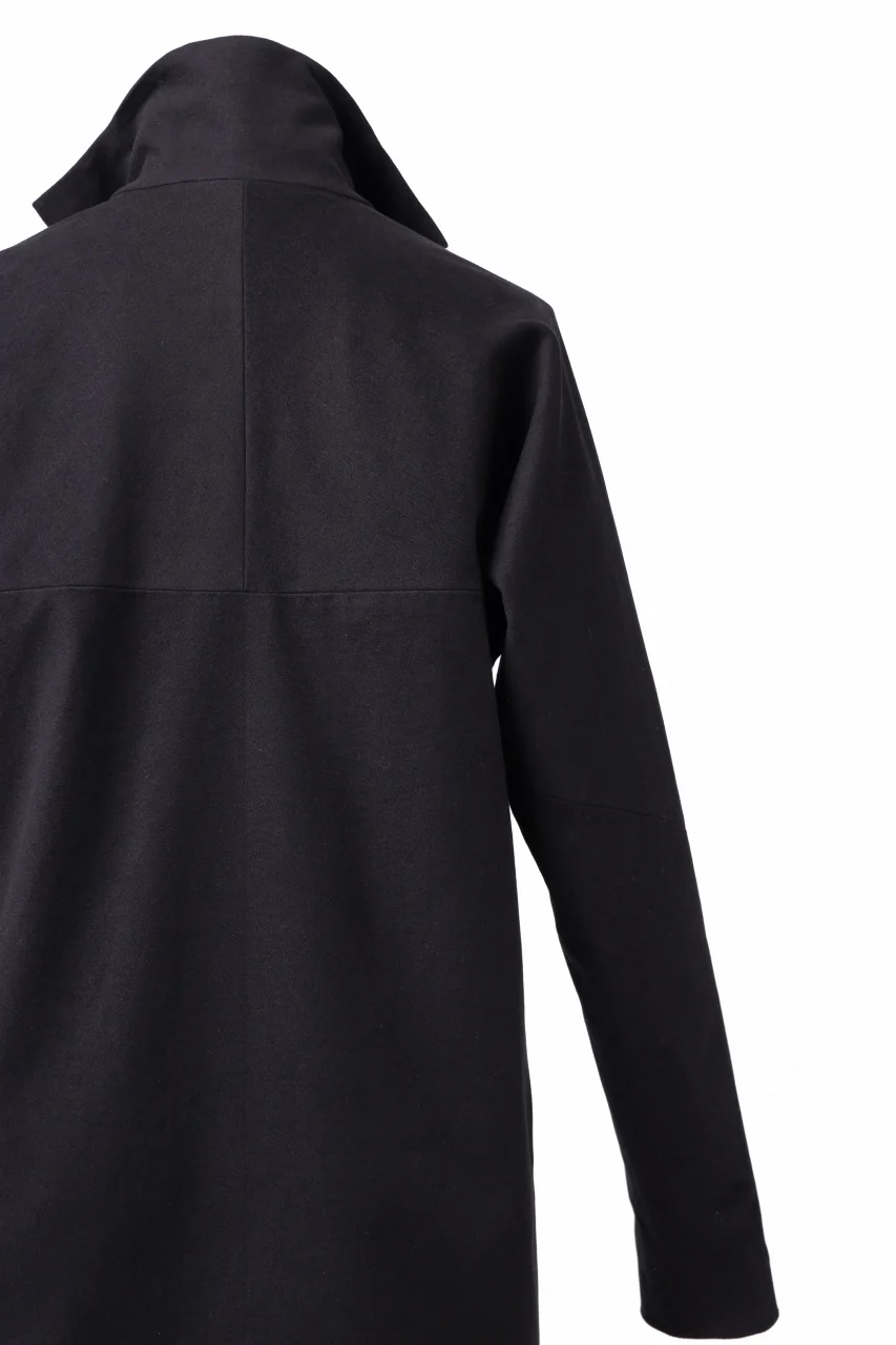 m.a+ diagonal pocket medium fit coat / C256/CE6 (BLACK) - Image 12