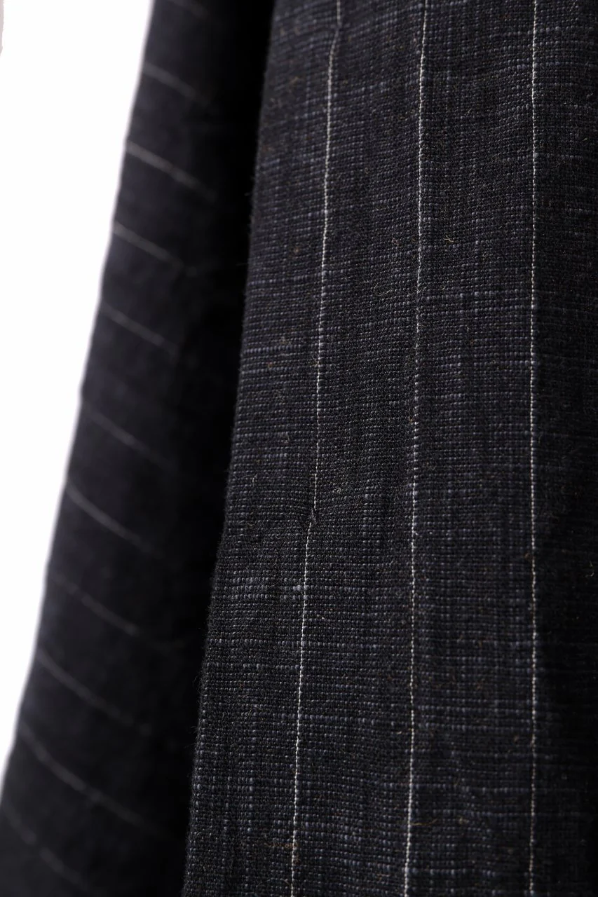 m.a+ diagonal pocket medium fit coat / C256/CWST (BLACK/WHITE) - Image 28