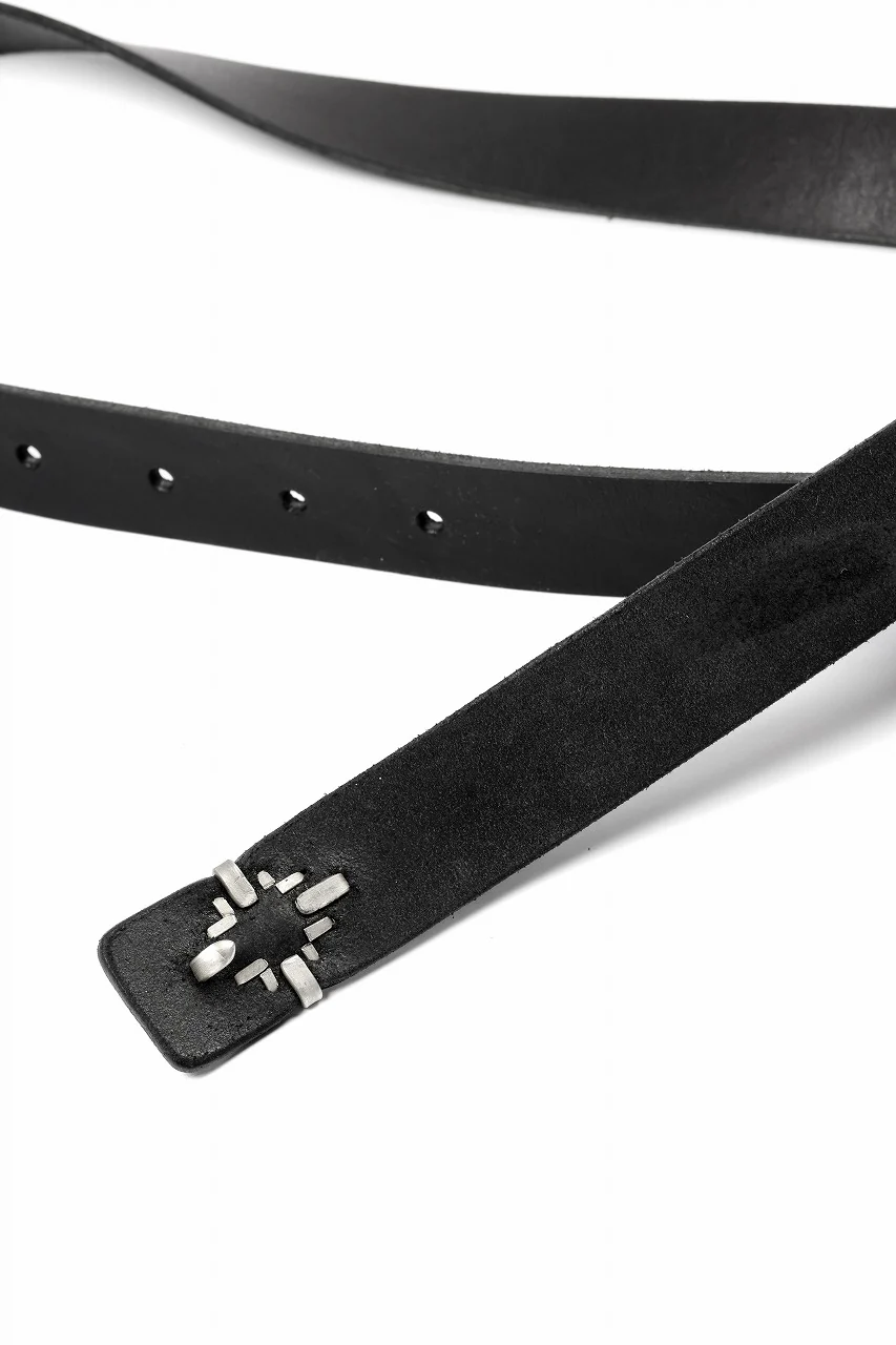 m.a+ double cross buckle medium belt / EX+1D GR3,0 (BLACK) - Image 12