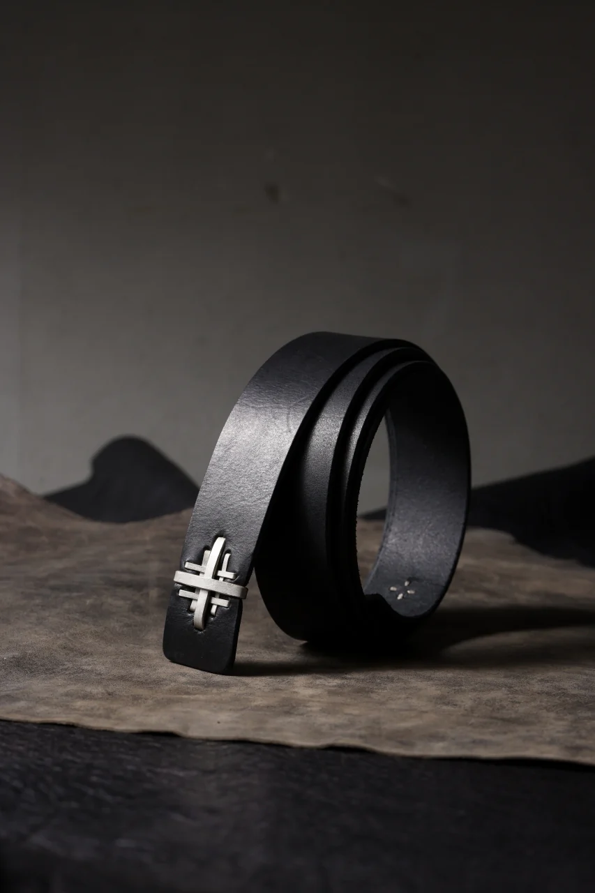 m.a+ double cross buckle medium belt / EX+1D GR3,0 (BLACK) - Image 17
